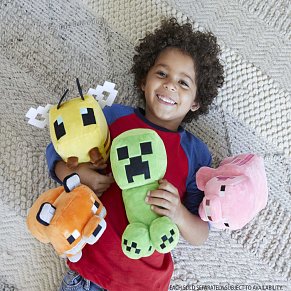 Λούτρινο Minecraft Αλεπού 20cm – Απαλό Παιχνίδι Χαρακτήρας