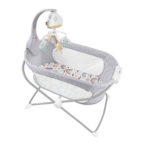 Fisher-Price Rainbow Shower Περιστρεφόμενο Ουράνιο Τόξο με Αισθητήρα Ανίχνευσης Κλάματος