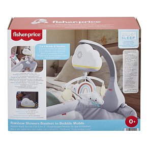 Fisher-Price Rainbow Shower Περιστρεφόμενο Ουράνιο Τόξο με Αισθητήρα Ανίχνευσης Κλάματος