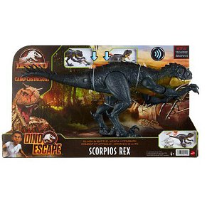 Jurassic World SCORPIOUS REX ΔΕΙΝΟΣΑΥΡΟΣ ΠΟΥ "ΓΡΑΠΩΝΕΙ"