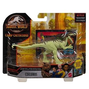 Jurassic World Attack Pack Βασικές Φιγούρες Δεινοσαύρων Coelurus