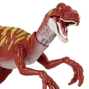 Jurassic World Βασική Φιγούρα Δεινόσαυρου Με Σπαστά Μέλη Savage Strike™ Velociraptor