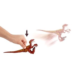 Jurassic World Βασική Φιγούρα Δεινόσαυρου Με Σπαστά Μέλη Savage Strike™ Velociraptor