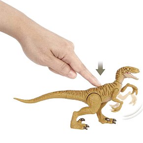 Jurassic World Βασική Φιγούρα Δεινόσαυρου Με Σπαστά Μέλη Savage Strike™ Velociraptor