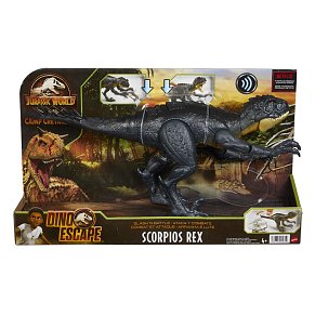 Jurassic World Scorpios Rex Δεινόσαυρος Που 'Γραπώνει' Με Κίνηση & Ήχο