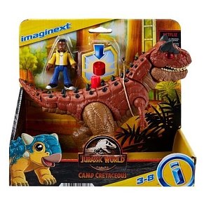 Imaginext ® Jurassic World™ Δεινόσαυρος & Φιγούρα ‘Toro' & Darius