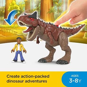 Imaginext ® Jurassic World™ Δεινόσαυρος & Φιγούρα ‘Toro' & Darius