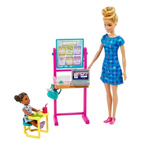 Barbie Δασκάλα Ξανθιά Σετ Παιχνιδιού