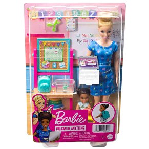 Barbie Δασκάλα Ξανθιά Σετ Παιχνιδιού