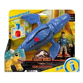 Imaginext ® Jurassic World™ Μοσασαυρος & Kenji