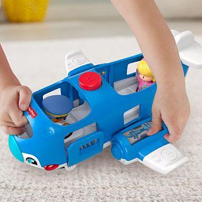 Fisher-Price Little People Αεροπλάνο Μιλάει Ελληνικά