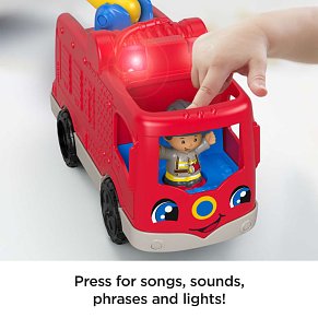 Fisher-Price Little People Πυροσβεστικό Μιλάει Ελληνικά