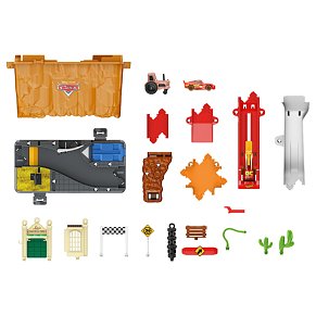 Disney Pixar Cars Race & Go Playset Τα Μπουζί της Ωραίας Ελένης