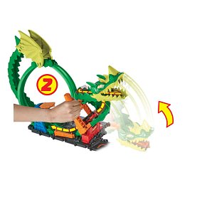 Hot Wheels® City Πίστα Δράκος με Λουπ