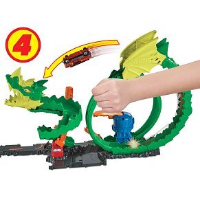 Hot Wheels® City Πίστα Δράκος με Λουπ