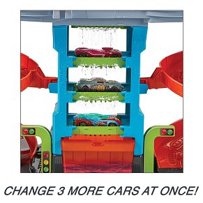 Hot Wheels® Mega Πλυντήριο Χρωμοκεραυνών