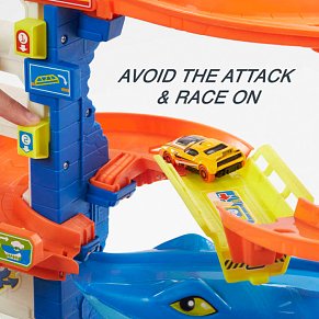 Hot Wheels® City Γκαραζ με Καρχαρια