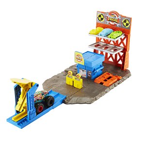Hot Wheels Monster Trucks Σετ Σούπερ Εκρήξεις & Συγκρούσεις