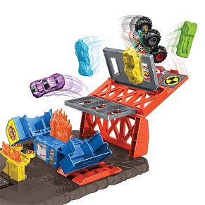 Hot Wheels Monster Trucks Σετ Σούπερ Εκρήξεις & Συγκρούσεις