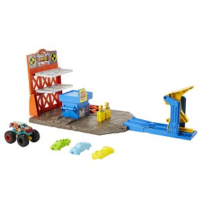 Hot Wheels Monster Trucks Σετ Σούπερ Εκρήξεις & Συγκρούσεις