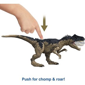 Jurassic World Extreme Damage Roarin' Allosaurus Με Σημάδια Επίθεσης