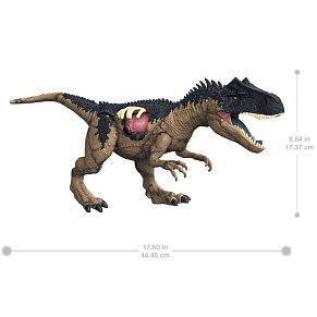 Jurassic World Extreme Damage Roarin' Allosaurus Με Σημάδια Επίθεσης