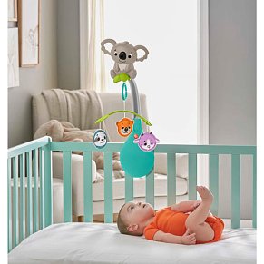 Fisher Price Φορητό Περιστρεφόμενο με Ζωάκια 3 σε 1
