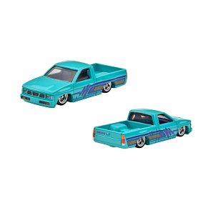 Hot Wheels: Premium Car Culture 1975 Datsun Sunny Truck B120 & Custom '93 Nissan Hardbody D21 HBL96