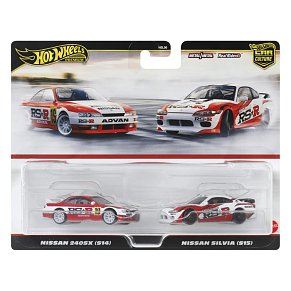 Hot Wheels: Premium Car Culture Nissan 240Sx (S14) & Nissan Silvia (S15) HBL96