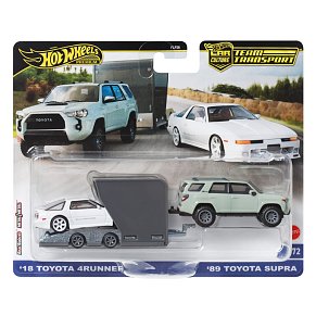 Hot Wheels Premium Team Transport - Toyota 4Runner & '89 Toyota Supra FLF56