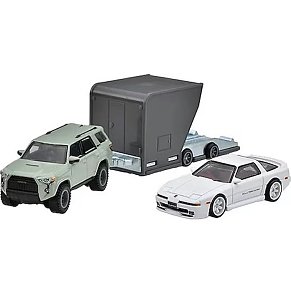 Hot Wheels Premium Team Transport - Toyota 4Runner & '89 Toyota Supra FLF56