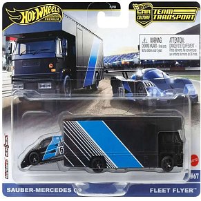 Hot Wheels: Premium Car Culture Team Transport Sauber-Mercedes C9 Fleet Flyer FLF56