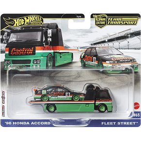 Hot Wheels: Premium Car Culture Team Transport΄96 Honda Accord & Fleet Stree FLF56