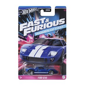 Hot Wheels Αυτοκινητάκι: Fast & Furious: Women of Fast - Ford GT40 (HRW39)