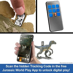 Jurassic World Epic Attack Βαρυόνυχας Με Φώτα Και Ήχους