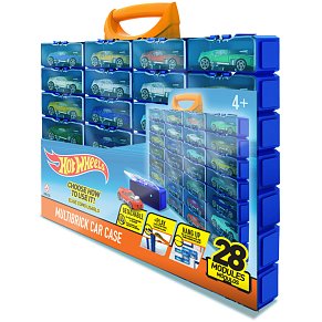 Hot Wheels® Βαλίτσα- θήκη αποθήκευσης 28 αυτοκινήτων