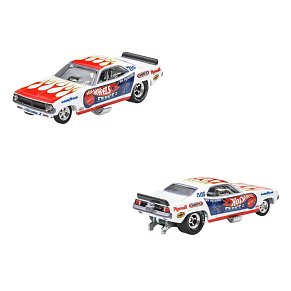 Hot Wheels Premium Car Culture 2-Pack – ’72 Plymouth Cuda FC & Rob’n Pinks
