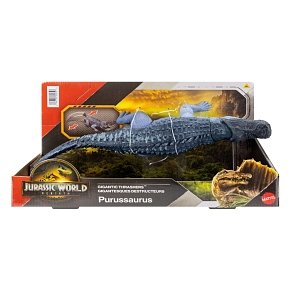 Jurassic World Rebirth Purussaurus Gigantic Thrashers Figure