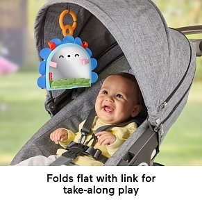 Fisher-Price Prop ’n Go Φορητός Καθρέφτης Δραστηριοτήτων για Tummy Time
