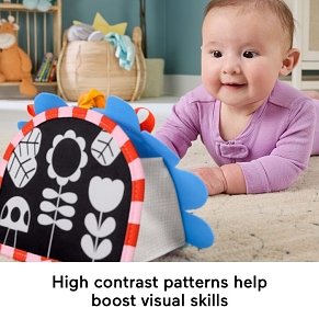 Fisher-Price Prop ’n Go Φορητός Καθρέφτης Δραστηριοτήτων για Tummy Time