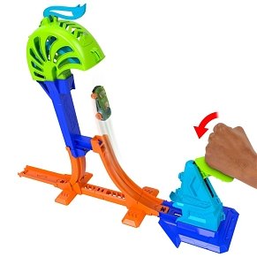 Hot Wheels Stunt Tracks Power Launch Champion Set