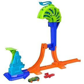 Hot Wheels Stunt Tracks Power Launch Champion Set