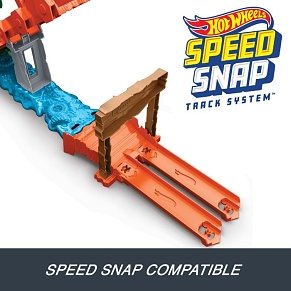 Hot Wheels Monster Trucks Crocodile Crash Challenge Σετ