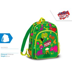 Kindergarten Backpack Crazy Dino 36cm
