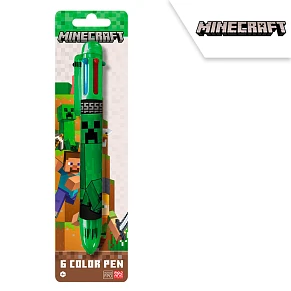 Στυλό 6 Χρωμάτων Minecraft | Πολύχρωμο Στυλό για Παιδιά