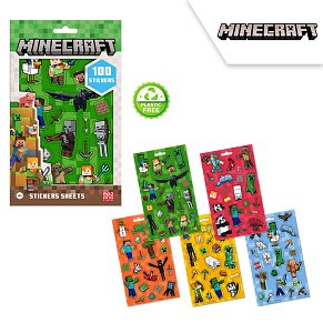 Minecraft Sticker Set – 100 Stickers