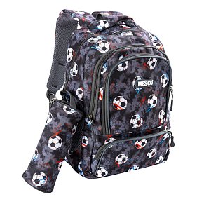 Primary School Football Backpack with 4 Compartments