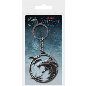 The Witcher - Wolf, Swallow, and Star 3D Μπρελόκ