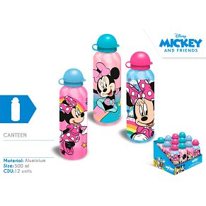 Minnie Mouse Παγούρι Αλουμινίου 500ml – 3 Σχέδια