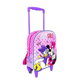 Σχολική Τσάντα Τρόλεϊ Νηπιαγωγείου Trolley 3D Minnie
